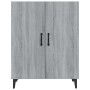 Aparador de madera contrachapada gris Sonoma 70x34x90 cm de vidaXL, Aparadores - Ref: Foro24-817331, Precio: 72,44 €, Descuen...