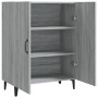 Aparador de madera contrachapada gris Sonoma 70x34x90 cm de vidaXL, Aparadores - Ref: Foro24-817331, Precio: 72,44 €, Descuen...