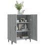 Aparador de madera contrachapada gris Sonoma 70x34x90 cm de vidaXL, Aparadores - Ref: Foro24-817331, Precio: 72,44 €, Descuen...