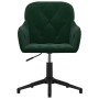 Dark Green Velvet Swivel Office Chair by vidaXL, Office chairs - Ref: Foro24-344858, Price: 92,38 €, Discount: %