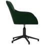 Dark Green Velvet Swivel Office Chair by vidaXL, Office chairs - Ref: Foro24-344858, Price: 92,38 €, Discount: %