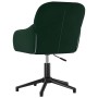 Dark Green Velvet Swivel Office Chair by vidaXL, Office chairs - Ref: Foro24-344858, Price: 92,38 €, Discount: %