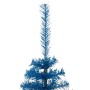 Half artificial Christmas tree with blue PVC support 150 cm by vidaXL, Christmas trees - Ref: Foro24-344681, Price: 21,32 €, ...