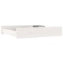 Cajones de cama 2 unidades madera maciza de pino blanco de vidaXL, Camas y accesorios - Ref: Foro24-814980, Precio: 103,26 €,...