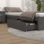 Cajones de cama 4 unidades madera maciza de pino gris de vidaXL, Camas y accesorios - Ref: Foro24-814996, Precio: 133,87 €, D...