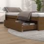 Bed drawers 2 units solid honey brown pine wood by vidaXL, Beds and accessories - Ref: Foro24-814987, Price: 107,52 €, Discou...