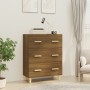 Oak brown plywood sideboard 70x34x90 cm by vidaXL, Sideboards - Ref: Foro24-817347, Price: 75,10 €, Discount: %