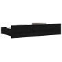 Cajones de cama 4 unidades madera maciza de pino negro de vidaXL, Camas y accesorios - Ref: Foro24-815003, Precio: 97,85 €, D...