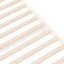 Solid white pine wood bed frame 75x190 cm by vidaXL, Beds and slatted bases - Ref: Foro24-833226, Price: 118,70 €, Discount: %