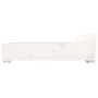 Cajones de cama 4 unidades madera maciza de pino blanco de vidaXL, Camas y accesorios - Ref: Foro24-815000, Precio: 144,51 €,...