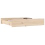 Cajones de cama 2 unidades madera maciza de pino de vidaXL, Camas y accesorios - Ref: Foro24-814984, Precio: 84,74 €, Descuen...