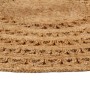 Jute Round Hand Braided Area Rug 120cm by vidaXL, Rugs - Ref: Foro24-344958, Price: 55,99 €, Discount: %