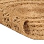 Jute Round Hand Braided Area Rug 120cm by vidaXL, Rugs - Ref: Foro24-344958, Price: 55,99 €, Discount: %