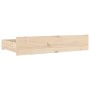 Cajones de cama 4 unidades madera maciza de pino de vidaXL, Camas y accesorios - Ref: Foro24-814999, Precio: 131,79 €, Descue...