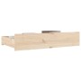 Cajones de cama 4 unidades madera maciza de pino de vidaXL, Camas y accesorios - Ref: Foro24-814999, Precio: 131,79 €, Descue...