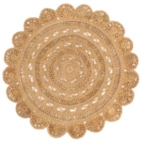 Jute Round Hand Braided Area Rug 150cm by vidaXL, Rugs - Ref: Foro24-344967, Price: 107,99 €, Discount: %