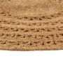 Jute Round Hand Braided Area Rug 90cm by vidaXL, Rugs - Ref: Foro24-344957, Price: 40,99 €, Discount: %