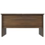 Engineered wood brown oak coffee table 80x50x42.5 cm by vidaXL, Coffee table - Ref: Foro24-819295, Price: 63,99 €, Discount: %