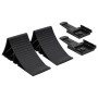 Wheel chocks 2 units plastic 25x10x11.5 cm by vidaXL, Vehicle wheel chocks - Ref: Foro24-152242, Price: 21,86 €, Discount: %