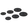 Cast iron weight plates 6 pieces 30 kg by vidaXL, free weight - Ref: Foro24-93639, Price: 130,61 €, Discount: %