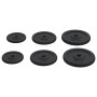 Cast iron weight plates 6 pieces 30 kg by vidaXL, free weight - Ref: Foro24-93639, Price: 130,61 €, Discount: %