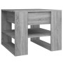 Mesa de centro madera contrachapada gris Sonoma 55,5x55x45 cm de vidaXL, Mesas de centro - Ref: Foro24-816932, Precio: 47,47 ...