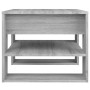 Mesa de centro madera contrachapada gris Sonoma 55,5x55x45 cm de vidaXL, Mesas de centro - Ref: Foro24-816932, Precio: 47,47 ...