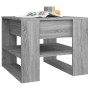 Mesa de centro madera contrachapada gris Sonoma 55,5x55x45 cm de vidaXL, Mesas de centro - Ref: Foro24-816932, Precio: 47,47 ...