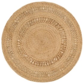 Jute Round Hand Braided Area Rug 150cm by vidaXL, Rugs - Ref: Foro24-344963, Price: 91,99 €, Discount: %