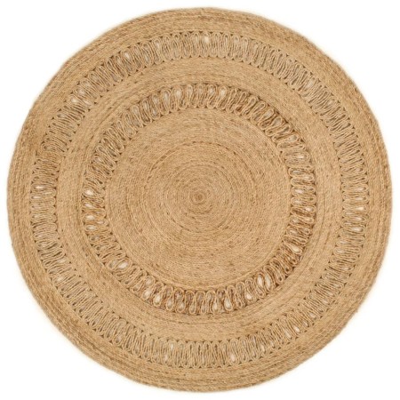 Jute Round Hand Braided Area Rug 150cm by vidaXL, Rugs - Ref: Foro24-344963, Price: 91,19 €, Discount: %