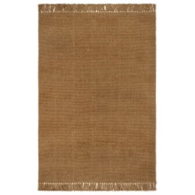 Long rug with jute tassels 100x300 cm by vidaXL, Rugs - Ref: Foro24-345012, Price: 104,99 €, Discount: %