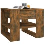 Mesa de centro madera de ingeniería roble ahumado 55,5x55x45 cm de vidaXL, Mesas de centro - Ref: Foro24-816931, Precio: 46,9...