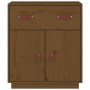 Honey brown solid pine wood sideboard 65.5x40x75 cm by vidaXL, Sideboards - Ref: Foro24-820130, Price: 113,10 €, Discount: %