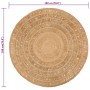 Jute Round Hand Braided Area Rug 180cm by vidaXL, Rugs - Ref: Foro24-344956, Price: 90,54 €, Discount: %