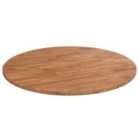 Round light brown oak wood table top Ø50x1.5 cm by vidaXL, Table tops - Ref: Foro24-342960, Price: 27,53 €, Discount: %