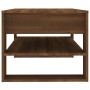 Brown oak plywood coffee table 102x55x45 cm by vidaXL, Coffee table - Ref: Foro24-816930, Price: 68,74 €, Discount: %