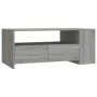 Mesa de centro madera de ingeniería gris Sonoma 102x55x42 cm de vidaXL, Mesas de centro - Ref: Foro24-816935, Precio: 87,47 €...