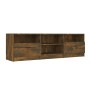 TV stand made of smoked oak plywood, measuring 150x33.5x45cm. by vidaXL, TV Furniture - Ref: Foro24-817114, Price: 95,77 €, D...