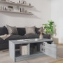 Engineered wood Sonoma gray coffee table 102x50x36 cm by vidaXL, Coffee table - Ref: Foro24-817079, Price: 72,71 €, Discount: %