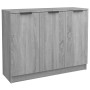 Sonoma graues Sperrholz-Sideboard 90,5 x 30 x 70 cm von vidaXL, Sideboards - Ref: Foro24-817025, Preis: 98,62 €, Rabatt: %