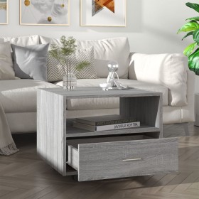 Mesa de centro madera de ingeniería gris Sonoma 55x55x40 cm de vidaXL, Mesas de centro - Ref: Foro24-816938, Precio: 56,36 €,...