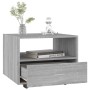 Mesa de centro madera de ingeniería gris Sonoma 55x55x40 cm de vidaXL, Mesas de centro - Ref: Foro24-816938, Precio: 58,87 €,...