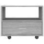 Mesa de centro madera de ingeniería gris Sonoma 55x55x40 cm de vidaXL, Mesas de centro - Ref: Foro24-816938, Precio: 58,87 €,...