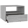 Mesa de centro madera de ingeniería gris Sonoma 55x55x40 cm de vidaXL, Mesas de centro - Ref: Foro24-816938, Precio: 58,87 €,...