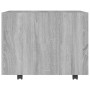 Mesa de centro madera de ingeniería gris Sonoma 55x55x40 cm de vidaXL, Mesas de centro - Ref: Foro24-816938, Precio: 58,87 €,...