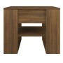 Engineered wood brown oak coffee table 55.5x55x45 cm by vidaXL, Coffee table - Ref: Foro24-816933, Price: 47,57 €, Discount: %