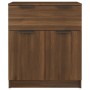 Brown oak plywood sideboard 60x30x70 cm by vidaXL, Sideboards - Ref: Foro24-816993, Price: 69,99 €, Discount: %