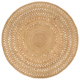 Jute Round Hand Braided Area Rug 180cm by vidaXL, Rugs - Ref: Foro24-344960, Price: 110,10 €, Discount: %