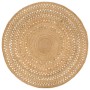 Jute Round Hand Braided Area Rug 180cm by vidaXL, Rugs - Ref: Foro24-344960, Price: 110,99 €, Discount: %