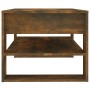 Smoked oak plywood coffee table 102x55x45 cm by vidaXL, Coffee table - Ref: Foro24-816928, Price: 64,86 €, Discount: %